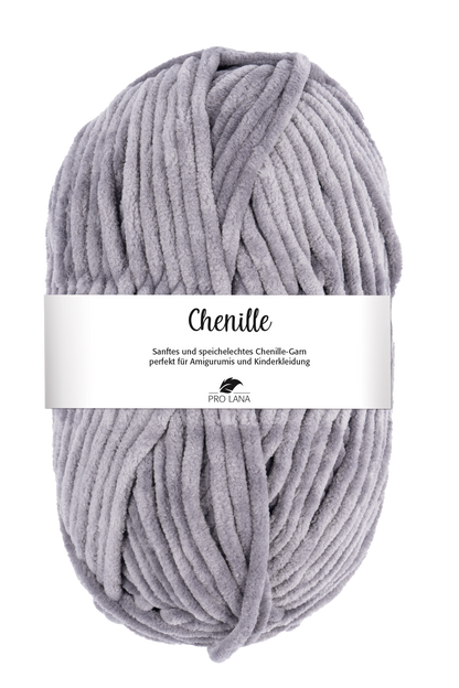 Chenille / Knäuel 100g/110m LL / 100% Polyacryl