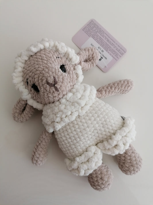Schaf Curly aus Chenille
