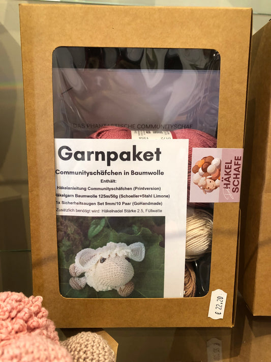 Garnpaket Communityschäfchen Baumwolle
