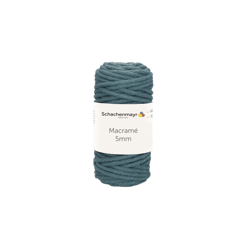 Schachenmayr Macramé 5mm / Knäuel 250g/40m LL / 80%Baumwolle, 20% Polyester
