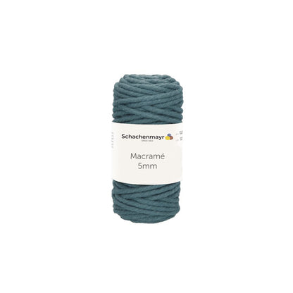 Schachenmayr Macramé 5mm / Knäuel 250g/40m LL / 80%Baumwolle, 20% Polyester