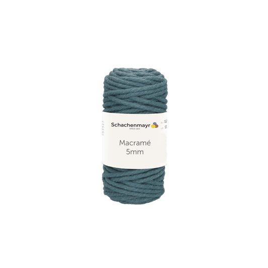 Schachenmayr Macramé 5mm / Knäuel 250g/40m LL / 80%Baumwolle, 20% Polyester