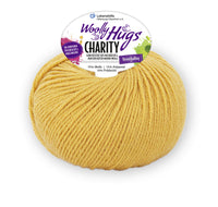 Woolly Hugs Charity 50g 75% Wolle, 15% Poyamid, 10% sonstige Fasern