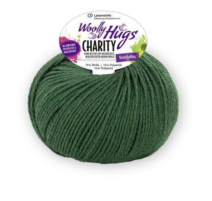 Charity 50g 75% Wolle, 15% Poyamid, 10% sonstige Fasern