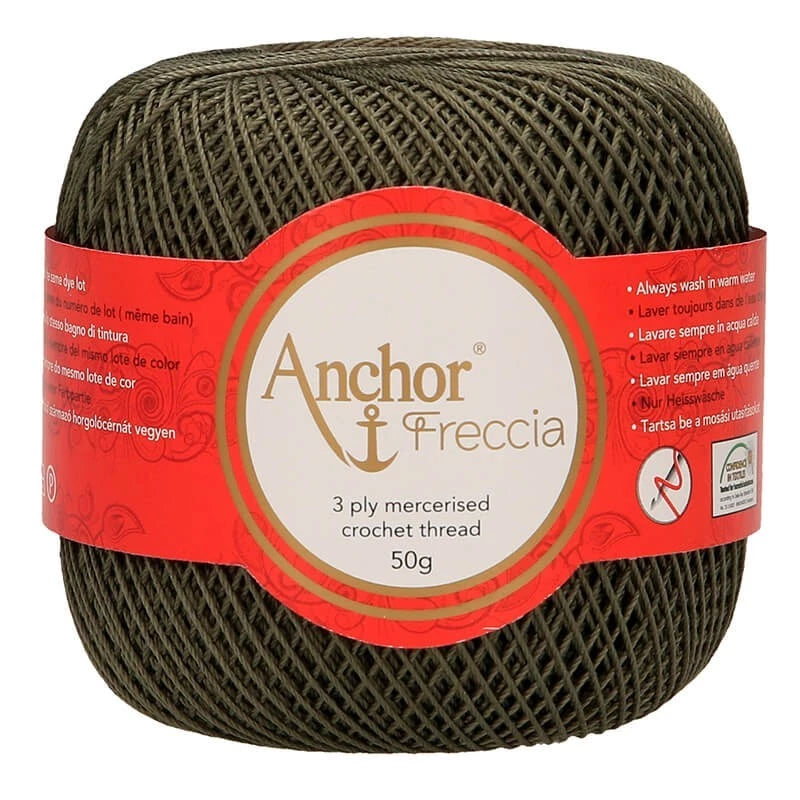 Freccia Stärke 6 / Knäuel 50g/175m / 100% ägyptische Baumwolle