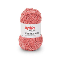 Katia Velvet Mini / 50g/75m LL / 100% Polyester / Chenillegarn